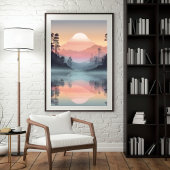 Poster Échos du soleil du matin