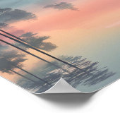 Poster Échos du soleil du matin (Coin)