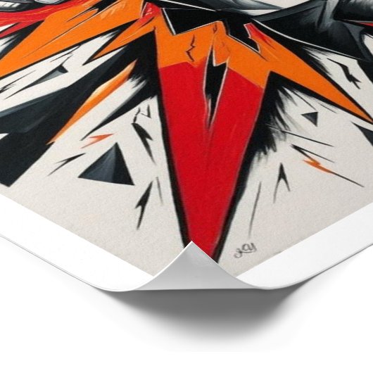 Poster Échos éclatants (Coin)