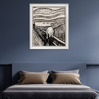 Poster Echos silencieux : dévoiler le cri d'Edvard Munch