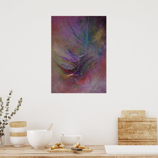 Poster Échos subtils (Cuisine)