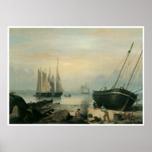 Poster Échoué pour des réparations, le point de Duncan,