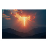 Poster Éclair à Dusk (Devant)