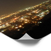 Poster Éclair au-dessus de Salt Lake City (Coin)