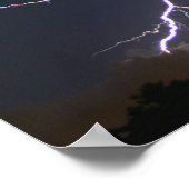 Poster Éclair de Tampa Bay (Coin)