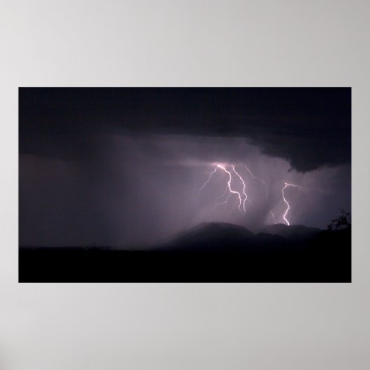 Poster Éclair du désert (Devant)