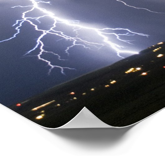 Poster Éclair Idaho (Coin)