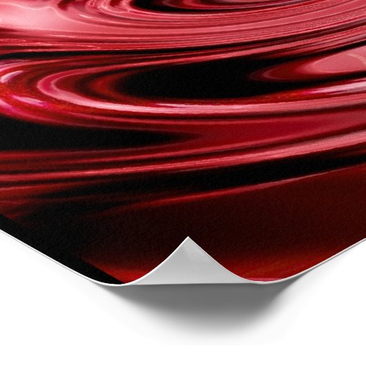 Poster Éclair rouge (Coin)