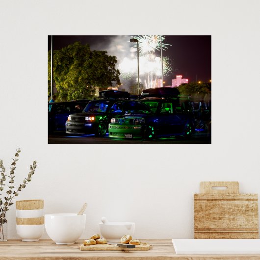 Poster Éclairage (Cuisine)