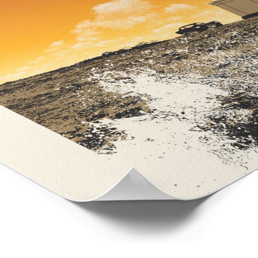 Poster Éclairage (Coin)