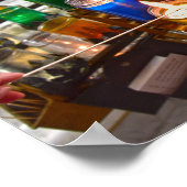 Poster Éclairage D'Une Bougie Votive (Coin)