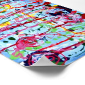 Poster Éclairage horizontal (Coin)