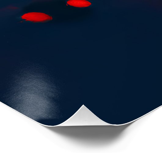 Poster Éclairage Liquide (Coin)