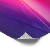 Poster Éclairage néon Photographie rose chaud Couleurs vi (Coin)