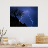 Poster éclairage - nuit orageuse (Cuisine)