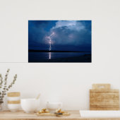 Poster Éclairage - Rivière La Grande - Chisasibi Québec (Cuisine)