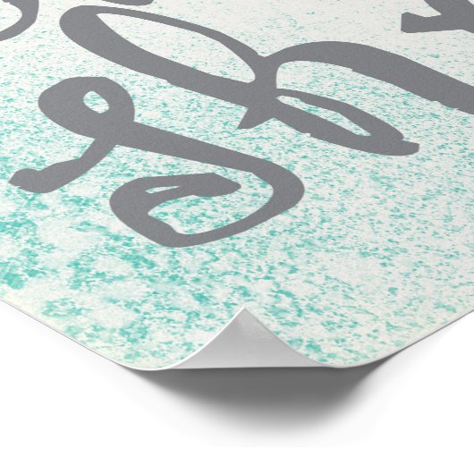 Poster Éclairer (Coin)