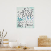 Poster Éclairer (Cuisine)