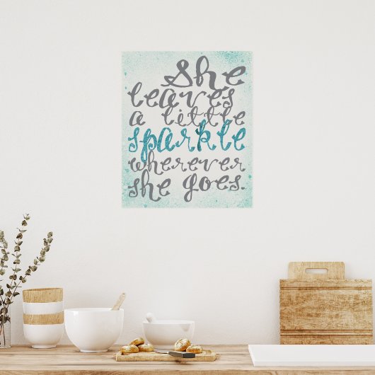 Poster Éclairer (Cuisine)