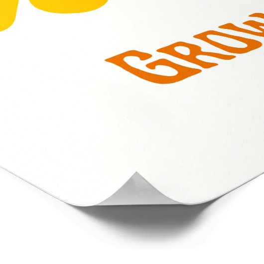 Poster Éclairer sauvage brillant (Coin)