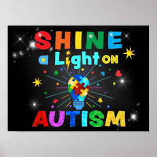 Poster ÉCLAIREZ une lumière sur AUTISM