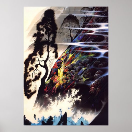Poster Éclat radiant - 1990; États-Unis Eyvind Ear (Devant)