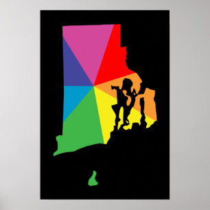 Poster éclatement de l'île rhode
