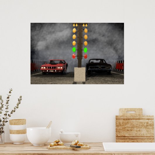 Poster Éclatement de Mopar (Cuisine)