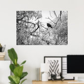 Poster Éclater sur un arbre gelé (Bureau à domicile)