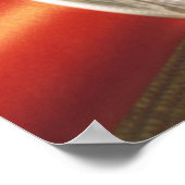 Poster Éclats colorés de fil (Coin)