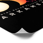 Poster Eclipse 2024 Arkansas Total Eclipse Astronomie gra (Coin)