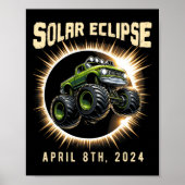 Poster Eclipse 2024 Chemise Total Eclipse 8 Avril 2024 Tr (Devant)