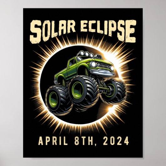 Poster Eclipse 2024 Chemise Total Eclipse 8 Avril 2024 Tr (Devant)
