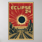 Poster Eclipse '24 Propaganda City (Devant)