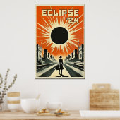 Poster Eclipse '24 Propaganda Girl (Cuisine)