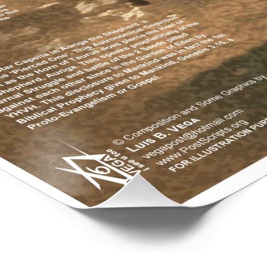 Poster Éclipse de la Croix (Coin)