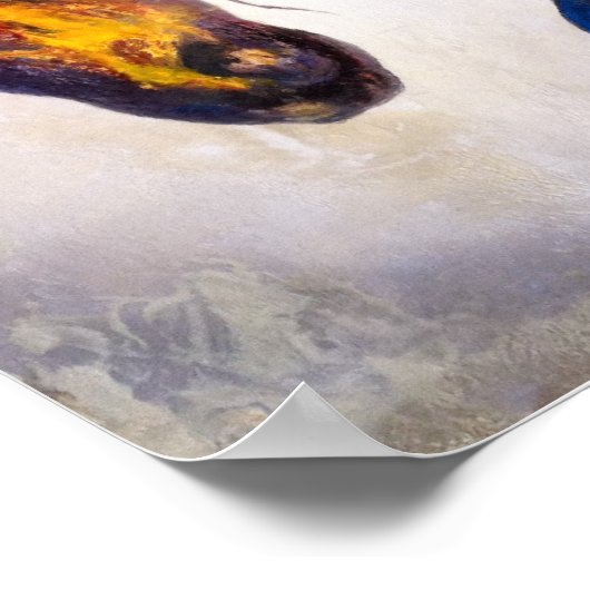 Poster Eclipse de Piscine (Coin)