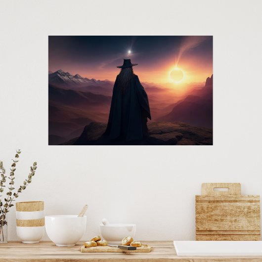 Poster Éclipse des visions de l'Assistant (Cuisine)