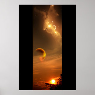 Poster Éclipse d'été
