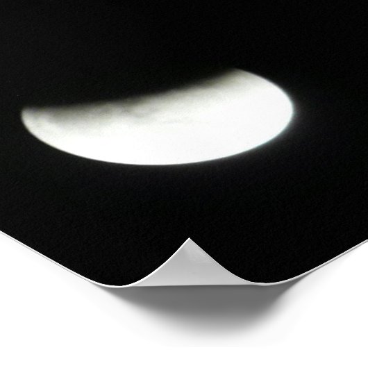 Poster Éclipse lunaire (Coin)