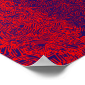 Poster Éclipse lunaire - abstrait (Coin)