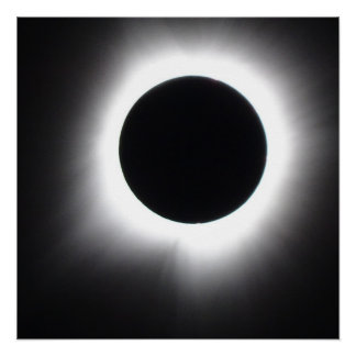 Poster Éclipse solaire