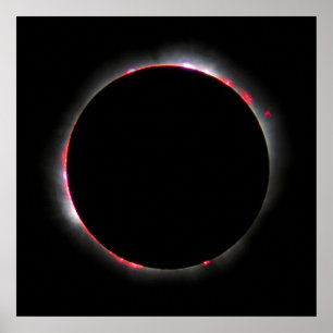 Poster Éclipse solaire