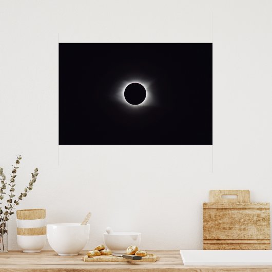 Poster Éclipse solaire 2017 (Cuisine)