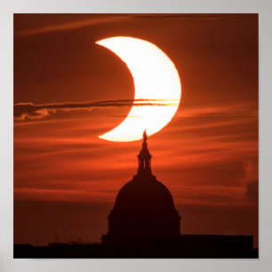 Poster Éclipse solaire 2021