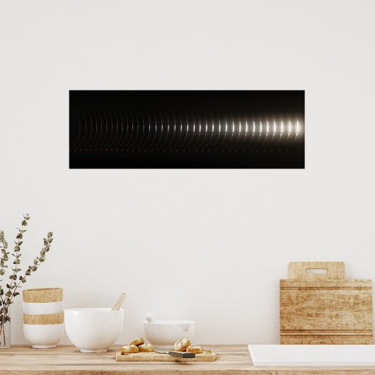 Poster Éclipse solaire 2024 - Corona (Cuisine)
