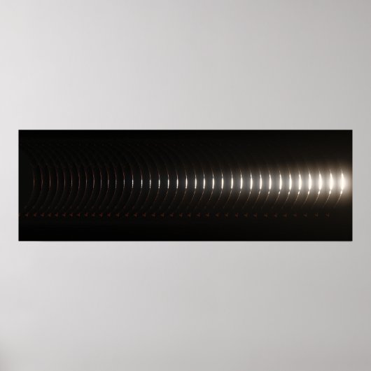 Poster Éclipse solaire 2024 - Corona (Devant)