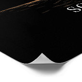 Poster Éclipse Solaire 2026 Islande Céleste (Coin)