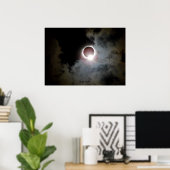 Poster Éclipse solaire 21 août 2017 (Bureau à domicile)
