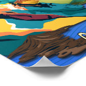 Poster Éclipse solaire 8 avril 2024 (Coin)